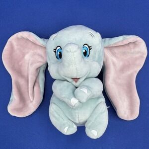 Disney DUMBO Elephant 6" Ty Beanie Baby Stuffed Plush Animal (E9) Nursery Baby